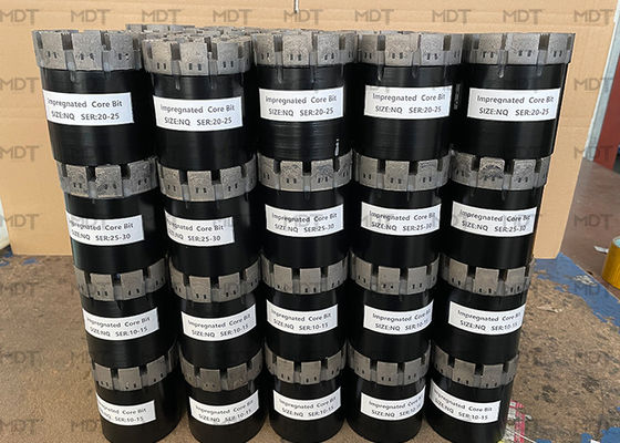 पानी के कुएं के लिए गर्भवती हीरा चिनाई कोर ड्रिल बिट 4 इंच