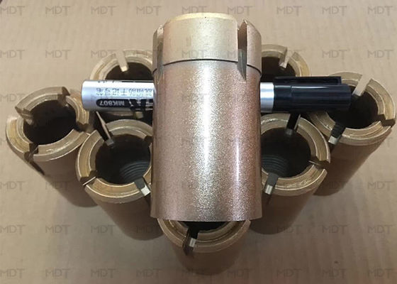 जियोटेक्निकल ड्रिलिंग डायमंड कोर ड्रिल बिट 110 मिमी डायमंड कोर ड्रिल सेट करें