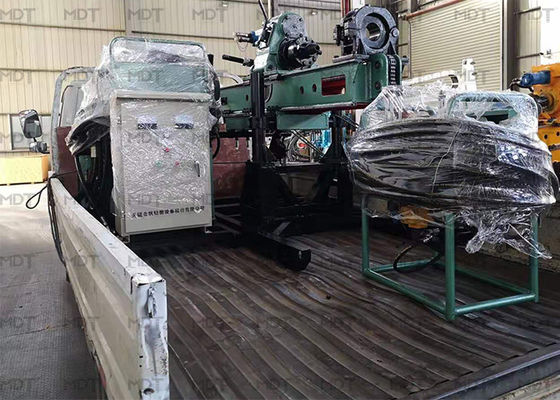 22KW 80m एंकर ड्रिलिंग रिग हाइड्रोलिक क्रॉलर ड्रिल मशीन