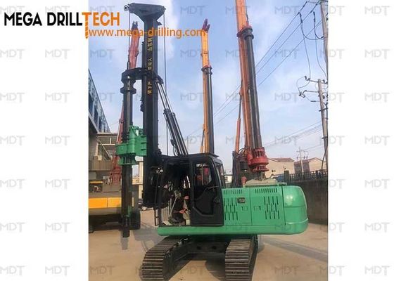 20m बोर पाइप माइक्रोपाइल ड्रिलिंग मशीन 88KW/2400r/min