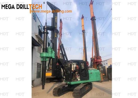 20m बोर पाइप माइक्रोपाइल ड्रिलिंग मशीन 88KW/2400r/min