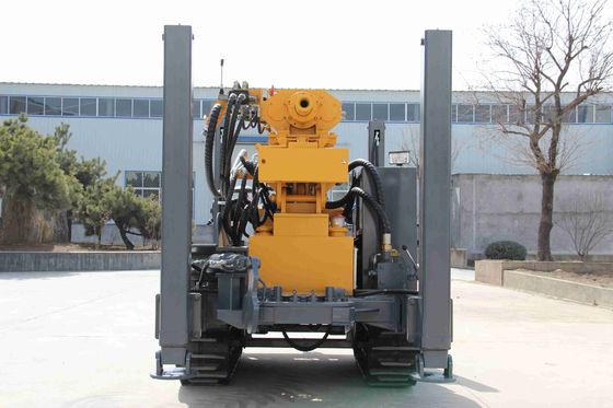 युचाई इंजन के साथ हाइड्रोलिक क्रॉलर डीटीएच ड्रिलिंग रिग