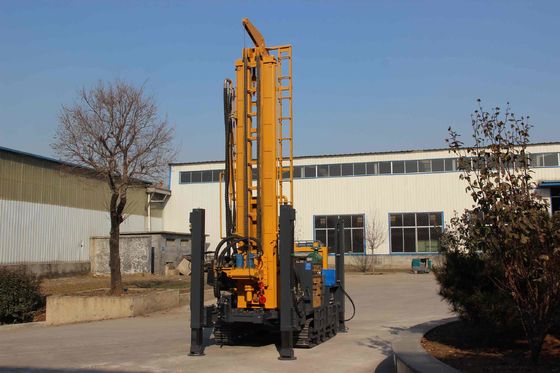 युचाई इंजन के साथ हाइड्रोलिक क्रॉलर डीटीएच ड्रिलिंग रिग