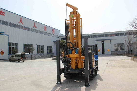 पोर्टेबल वाटर वेल हाइड्रोलिक क्रॉलर ड्रिलिंग रिग 65 किलोवाट यूचाई इंजन के साथ