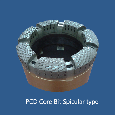 जियोटेक्निकल ड्रिलिंग इंप्रेग्नेटेड डायमंड कोर बिट्स PCD कोर बिट