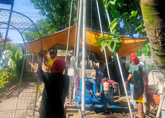 300 मिमी व्यास डीजल इंजन तकला ड्रिलिंग रिग व्यापक रूप से प्रयुक्त: