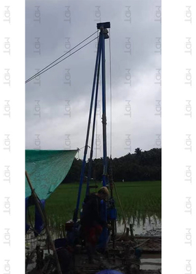 150 मीटर गहराई पोर्टेबल बोरहोल ड्रिलिंग मशीन