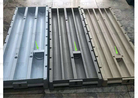 कोर नमूना स्टॉकिंग मिट्टी नमूना स्टॉकिंग के लिए पीक्यू मुख्यालय बीक्यू प्लास्टिक कोर ट्रे: