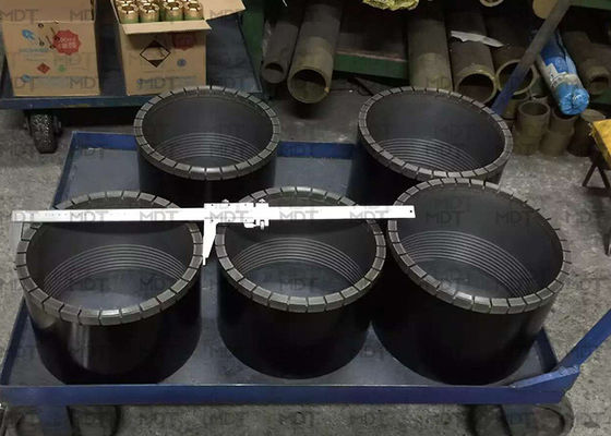 रॉक और मिट्टी के लिए 320 मिमी इंप्रेग्नेटेड डायमंड कोर बिट्स सिंगल ट्यूप