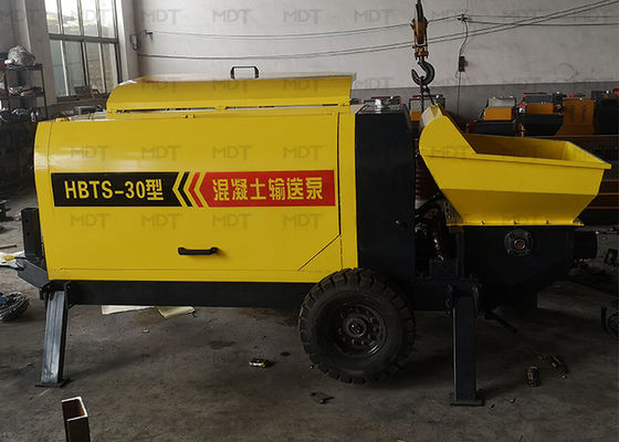 एमडीटी -30 लघु शॉट्रीट मशीन ट्रेलर कंक्रीट पम्प घुड़सवार