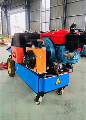 6m³/H 15KW छोटे कंक्रीट शॉटक्रीट मशीन उच्च विश्वसनीयता