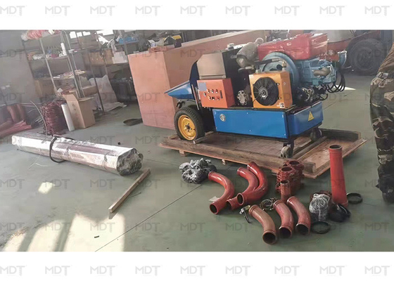 8m³/H 15KW शॉटक्रीट कंक्रीट मशीन कंक्रीट सीमेंट मिक्सर मशीन