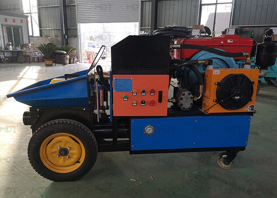 8m³/H 15KW शॉटक्रीट कंक्रीट मशीन कंक्रीट सीमेंट मिक्सर मशीन