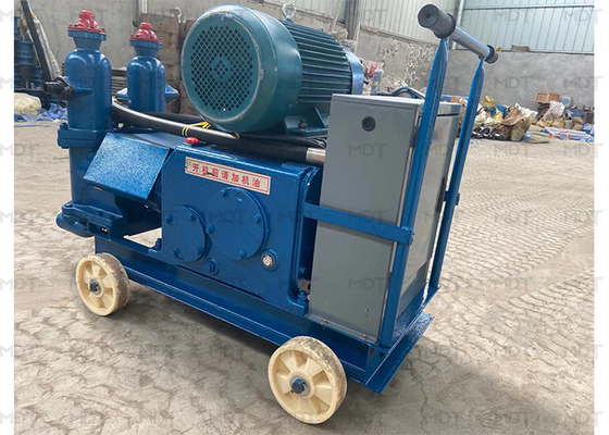6000l / H 5.5kw इलेक्ट्रिक सीमेंट ग्राउटिंग पंप पोर्टेबल ब्लू कलर