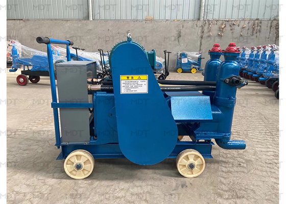 6000l / H 5.5kw इलेक्ट्रिक सीमेंट ग्राउटिंग पंप पोर्टेबल ब्लू कलर