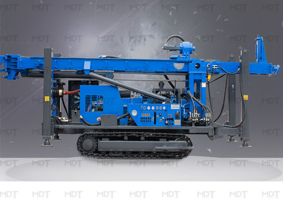 जियोटेक्निकल डायमंड हाइड्रोलिक क्रॉलर ड्रिलिंग रिग ब्लू कलर