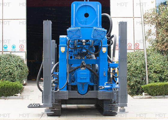 जियोटेक्निकल डायमंड हाइड्रोलिक क्रॉलर ड्रिलिंग रिग ब्लू कलर