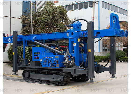 जियोटेक्निकल डायमंड हाइड्रोलिक क्रॉलर ड्रिलिंग रिग ब्लू कलर