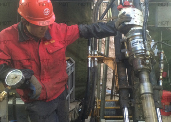 55KN मृदा परीक्षण कोर ड्रिलिंग रिग डायमंड ड्रिल रिसाव पोर्टेबल