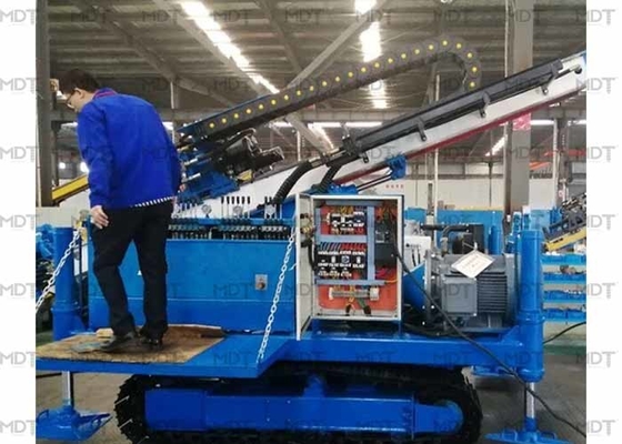 ISO9001 प्रमाणित रोटरी पोर्टेबल बोरहोल ड्रिलिंग मशीन MDT150