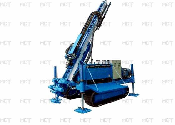 130 मीटर गहराई कम गति एंकर ड्रिलिंग रिग कॉम्पैक्ट संरचना
