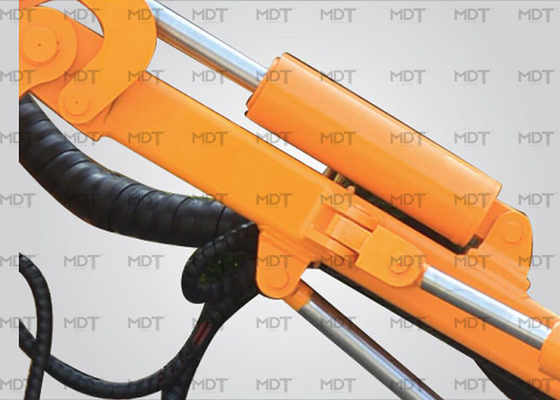 MDT410 हाइड्रोलिक क्रॉलर ड्रिलिंग रिग गहराई 25m होल दीया 90-115mm