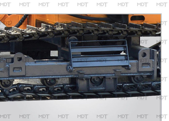 MDT410 हाइड्रोलिक क्रॉलर ड्रिलिंग रिग गहराई 25m होल दीया 90-115mm