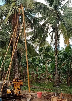 मृदा जांच तकला ड्रिलिंग रिग तेल परीक्षण ड्रिलिंग मशीन 42KW इंजन